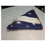 American Flag - Folded Triangle Display
