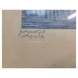 German Medieval Architecture Waterfront Print