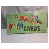Parker Brothers Fun Cards Educational Game Set