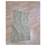 Military Burlap Supply Sack