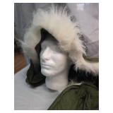 Military M-65 Extreme Cold Weather Hood with Fur Ruff