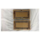 Rustic Barnwood Coffee Theme Wall Art - Set of 2 - Retail: $45