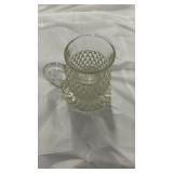 Crystal Cut Glass Creamer - Retail: $8
