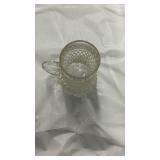 Crystal Cut Glass Creamer - Retail: $8