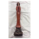 Hand-Carved Religious Prayer Figure - Retail: $45