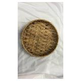 Woven Straw Trivet - Retail: $12