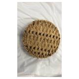 Woven Straw Trivet - Retail: $12