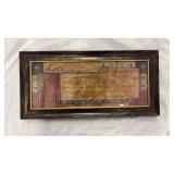 Framed Inspirational Wall Art – Decorative Text Collage - Retail: $45