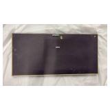 Framed Inspirational Wall Art – Decorative Text Collage - Retail: $45