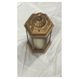 Brass Hexagonal Hanging Lantern - Retail: $45