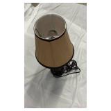 Traditional Table Lamp with Beige Shade - Retail: $25