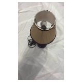 Traditional Table Lamp with Beige Shade - Retail: $25