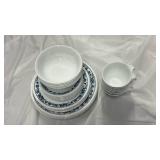 Corelle Old Town Blue Dinnerware Set - Retail: $45