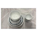 Corelle Old Town Blue Dinnerware Set - Retail: $45