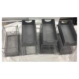 Metal Mesh Desktop Organizer Set - Retail: $25