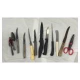 Mixed Lot of Kitchen Knives and Tools - Retail: $45