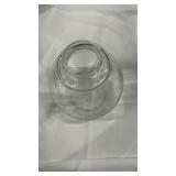 Clear Glass Round Storage Container - Retail: $15