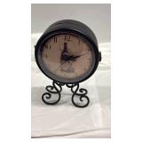 Wine Bottle Decorative Table Clock - Retail: $25