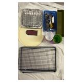 Kitchen Baking Set with Cooling Racks and Accessories - Retail: $25
