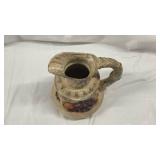Hand-Painted Fruit Design Ceramic Pitcher - Retail: $45