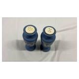 Wedgwood Blue Jasperware Salt and Pepper Shakers - Retail: $45