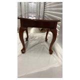 Queen Anne Style End Table with Drawer - Retail: $125