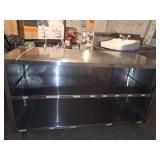 5ft Stainless Steel Table With Understorage