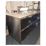 5ft Stainless Steel Table With Understorage