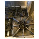 59in - SunFire Commercial Gas Range with Double Oven