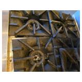 59in - SunFire Commercial Gas Range with Double Oven