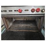 34in- Wolf Commercial 6-Burner Natural Gas Range with Oven Model- CHSSG-6-29