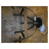 Industrial Adjustable Height Bar Stools - Set of 5