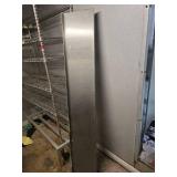 6ft Stainless Steel Wall Shelves