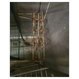 (3) Assorted Metal Sheves and Contents