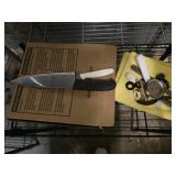 (3) Assorted Metal Sheves and Contents