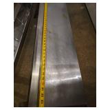 7ft Stainless Steel Wall Shelf
