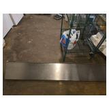 6ft Stainless Steel Wall Shelf