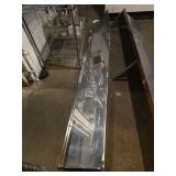 6ft Stainless Steel Wall Shelf