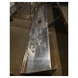 6ft Stainless Steel Wall Shelf
