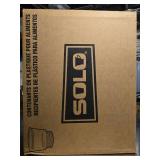 Solo Brand Clear Plastic Portion Cups with Lids - Case