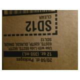 Solo Brand Clear Plastic Portion Cups with Lids - Case