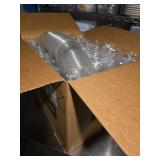 Solo Brand Clear Plastic Portion Cups with Lids - Case