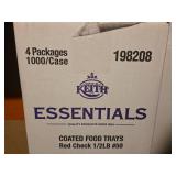 Contents Of Shelf Including Food Trays, Metal Buckets and More!