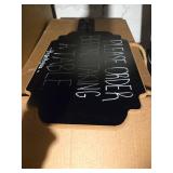 Contents Of Shelf Including Food Trays, Metal Buckets and More!