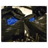 Set of 3 Blue Moving Blankets - 8ft