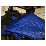 Set of 3 Blue Moving Blankets - 8ft