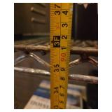 Metal Storage Shelf and Black SND 3ft X 5ft Rugs - Set of 5