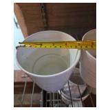 IKEA White Plant Pots Collection