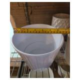 IKEA White Plant Pots Collection