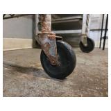 Metal Storage Rack with Food Containers and More!